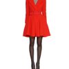 Alice + Olivia Wool Overcoat in Red - Lyst