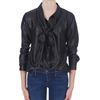 Diane Von Furstenberg New Edde Lacquer Blouse in Black - Lyst