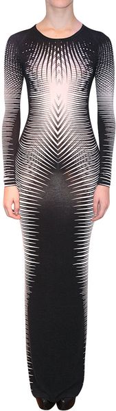 Gareth Pugh Long Cashmere and Viscose Dress - Lyst