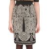 Giambattista Valli Gonna Lana E Seta Con Trama Cashmere in Black - Lyst