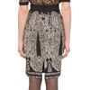 Giambattista Valli Gonna Lana E Seta Con Trama Cashmere in Black - Lyst