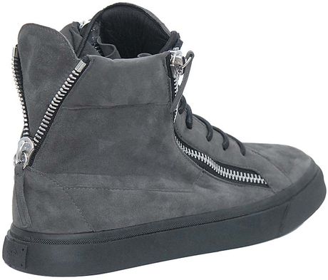 giuseppe zanotti suede sneaker