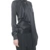 Givenchy Silk Satin Blouse in Black - Lyst