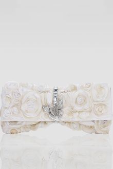 Judith Leiber Nora Rosette Clutch Bag - Lyst