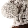 Maison Martin Margiela Knit Pom Pom Hat in Gray - Lyst