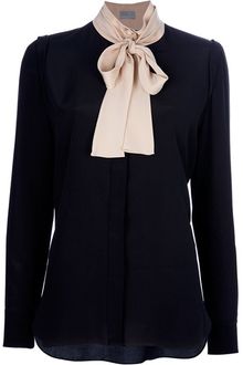 Mantu Pussy Bow Blouse - Lyst