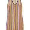 Missoni Crochetknit Beach Dress in Multicolor (multicolored) - Lyst