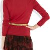 Miu Miu Glitterfinished Leather Belt in Gold - Lyst