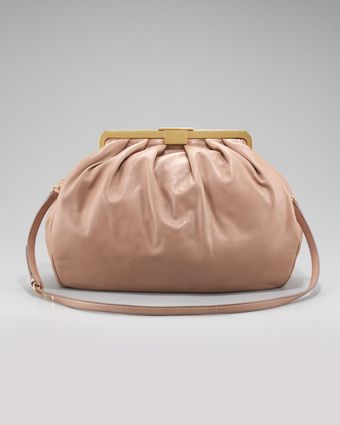 Miu Miu Matelasse Frametop Bag Small - Lyst