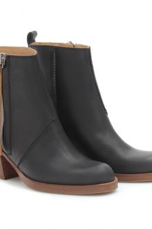 Acne Pistol Short Boots - Lyst