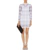 Alexander Wang Inna Leather Sandals with Stacked Heel in White (mercury) - Lyst