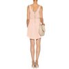 Alice + Olivia Jayme Trapeze Silk Dress in Pink - Lyst