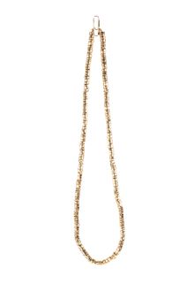 Aurelie Bidermann Long Necklace in Gold Metal Made Of An Accumulation Of Rings - Lyst
