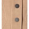 Burberry Prorsum Woolcrepe Coat in Beige (black) - Lyst