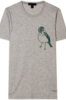 Burberry Prorsum Printed Tshirt - Lyst