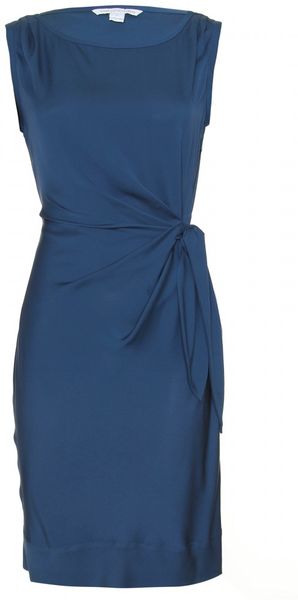 Diane Von Furstenberg New Della Silk Wrap Dress - Lyst