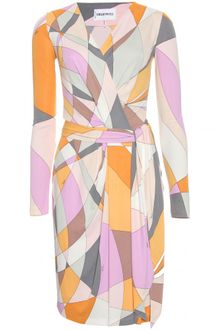 Emilio Pucci Characteristic Print Dress - Lyst