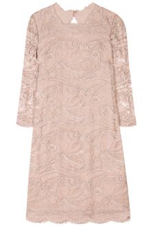 Emilio Pucci Lace Overlay Dress - Lyst