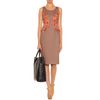 Erdem Sasha Printed Dress in Beige (hazelnut) - Lyst