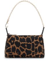 Fendi Animal Print Shoulder Bag