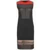 Giambattista Valli Mixed Media Dress in Black (multi) - Lyst