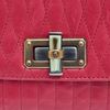 Lanvin Mini Red Happy Quilted Shoulder Bag in Pink (red) - Lyst