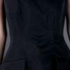 Mcq By Alexander Mcqueen Structured Aline Dress in Black - Lyst