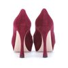 Miu Miu Suede Platform Pumps in Red (bordeaux) - Lyst