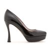 Miu Miu Patent Leather Platform Pumps in Black (nero) - Lyst