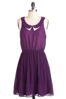 ModCloth Grape Minds Think Alike Dress - Lyst