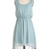 Modcloth Pitter Powder Blue Dress in Blue (powder) - Lyst