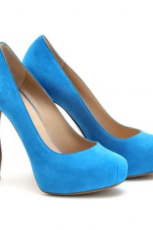 Nicholas Kirkwood Suede Platform Pumps - Lyst