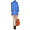 Stella Mccartney Wool Jacket with Oversized Collar in Blue - Lyst