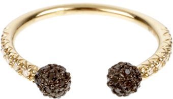 Sydney Evan Piercing Style Open Ring - Lyst