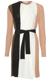 Vionnet Shift Dress with Ruffled Trim - Lyst