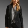 Alice By Temperley Liberty Tux Jacket in Black - Lyst