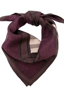 Burberry Prorsum Checked Scarf - Lyst