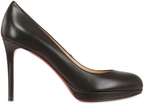 Christian Louboutin 100mm New Simple Pump Kid Pumps in Black - Lyst