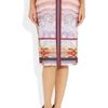 Clover Canyon Printed Stretchjersey Pencil Skirt in Multicolor (multicolored) - Lyst
