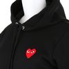 Comme Des Garçons Hooded Sweatshirt in Cotton in Black - Lyst