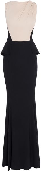 Elie Saab Sl Col Block Gown Dress 18 - Lyst