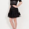 Elizabeth And James Tulle Skirt in Black - Lyst