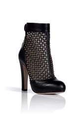 Valentino Black Studded Ankle Boots