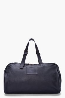 Common Projects Black Leather Duffle Bag - Lyst