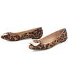 Diane Von Furstenberg Madison Haircalf Flats in Beige (tan) - Lyst