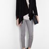 Helmut Lang Drape Suiting Jacket in Black - Lyst