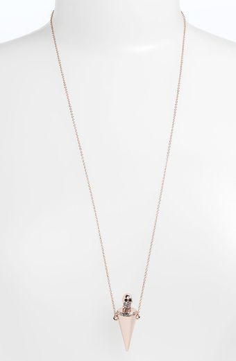 House Of Harlow  'Skull Vial' Necklace - Lyst