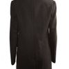 Hussein Chalayan Double Breasted Coat Black in Black - Lyst