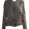 Hussein Chalayan Soft Tweed Jacket Grey in Gray (grey) - Lyst