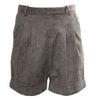 Hussein Chalayan Soft Tweed Shorts Grey in Gray (grey) - Lyst